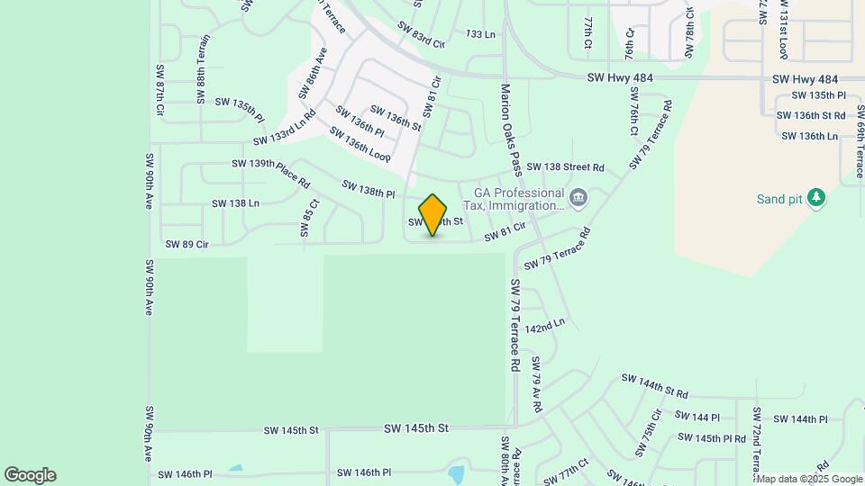 13760 SW 81 Cir Mapa y Detalles de la Ubicación