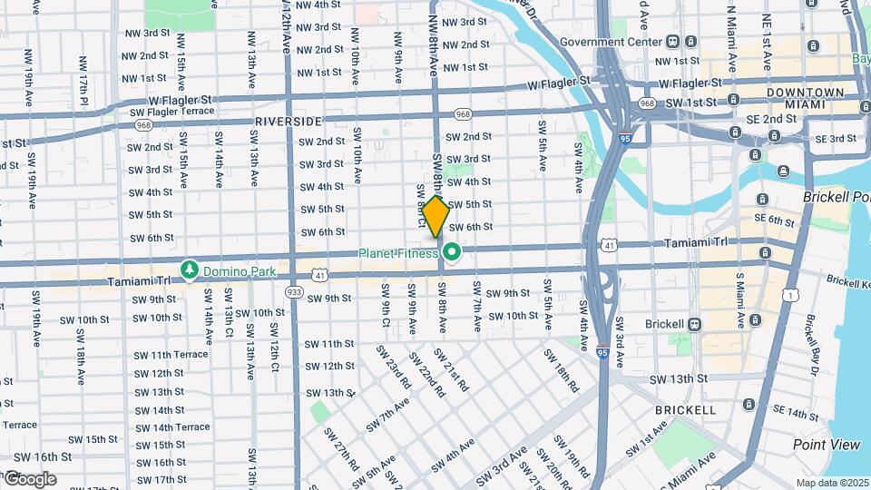 636 SW 8th Ave-Unit -1 Map and Location Details