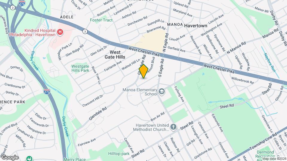 154 Wyndmoor Rd Map and Location Details
