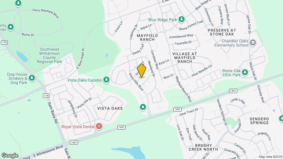 3937 Kristencreek Ln Map and Location Details