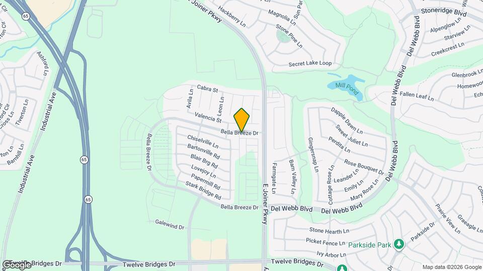 2001 Comstock Ln Map and Location Details