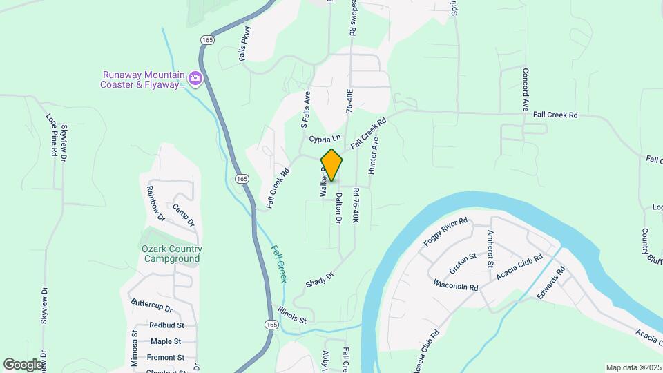 185 Walker Rd Map and Location Details