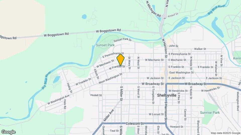 403 W Franklin St Map and Location Details