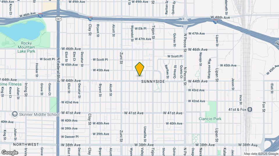4410 Vallejo St Mapa y Detalles de la Ubicación