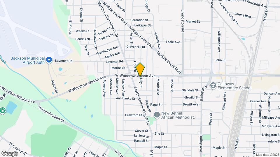 2723 Lilly St Map and Location Details