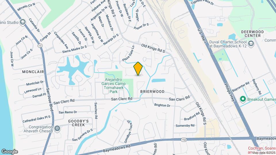 4364 Lake Woodbourne Dr S Map and Location Details