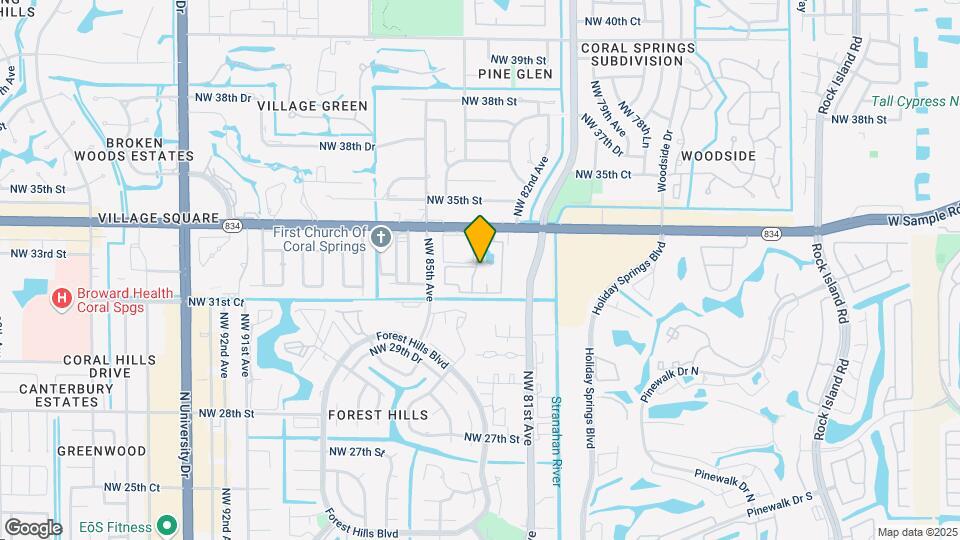 3256 Coral Lake Ln Map and Location Details