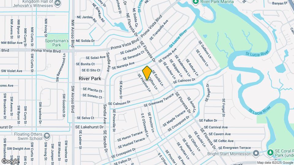 643 SE Preston Ln Map and Location Details