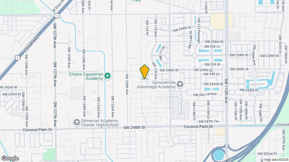 11875 SW 241 Ter Map and Location Details