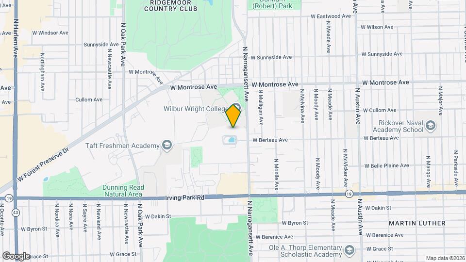 6430 W Berteau Ave, Unit 311 Mapa y Detalles de la Ubicación