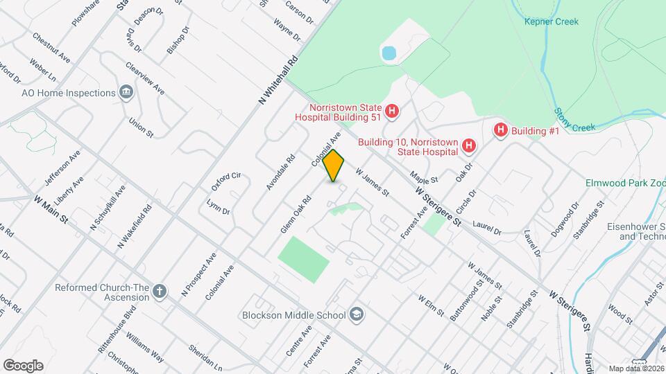 1029 Northridge Dr Map and Location Details