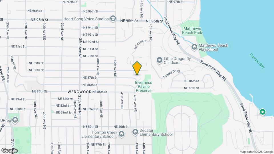 4076 NE 87th St Map and Location Details