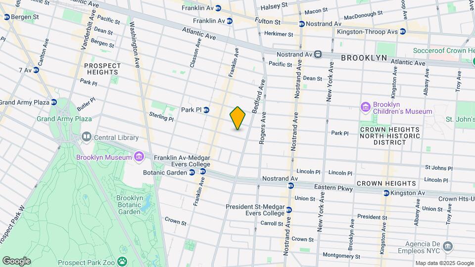 707 Sterling Pl Mapa y Detalles de la Ubicación