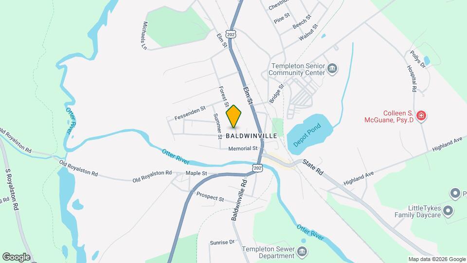 27 Pleasant St Map and Location Details