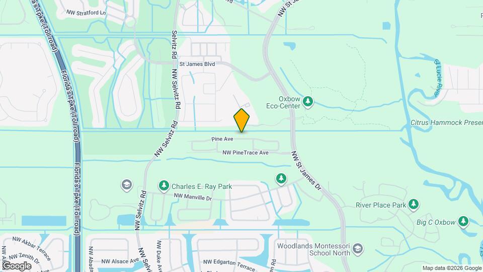 5555 NW Pine Trail Cir Map and Location Details