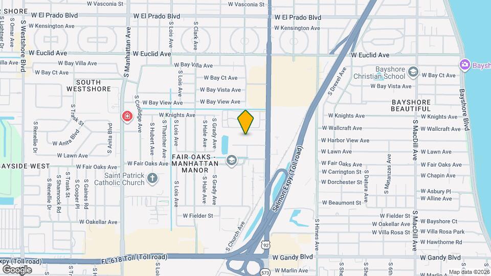 3811 N Oak Dr Map and Location Details