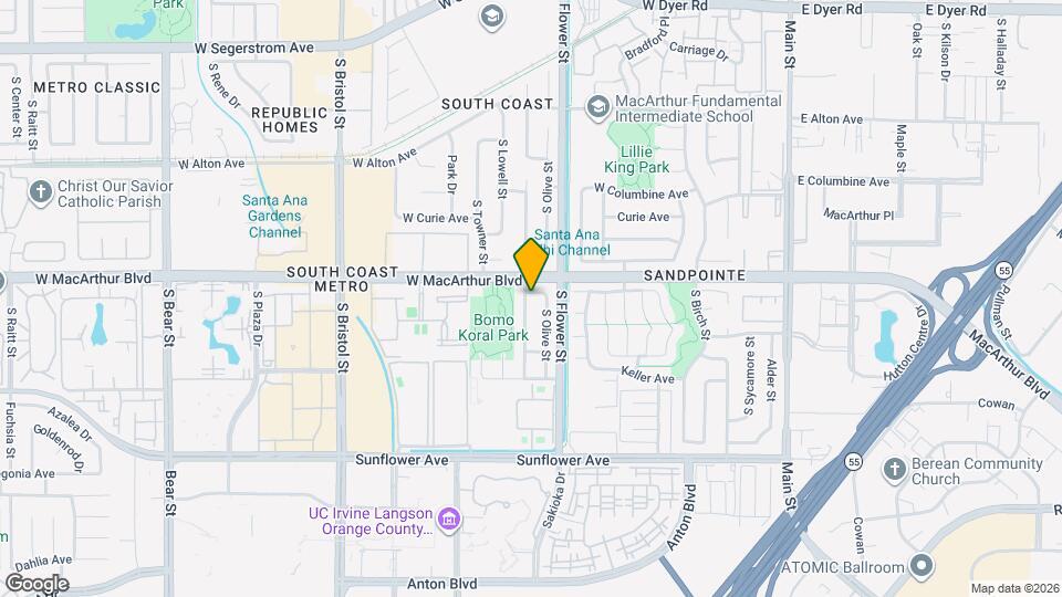 3613 Ramona Dr Map and Location Details