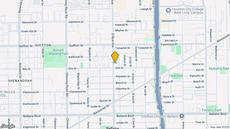 6205 S Rice Ave Map and Location Details