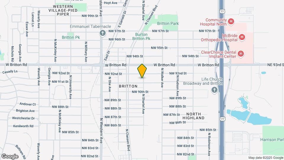 701 NW 91st St Map and Location Details