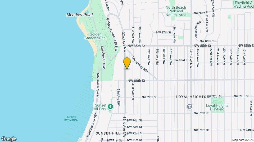 8034 32nd Ave NW Map and Location Details