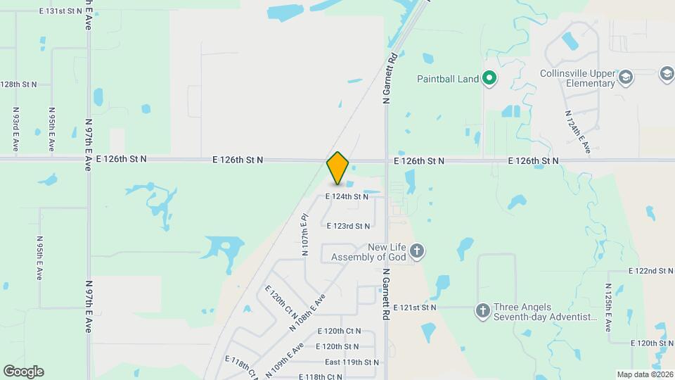 10805 E 124th St N Mapa y Detalles de la Ubicación