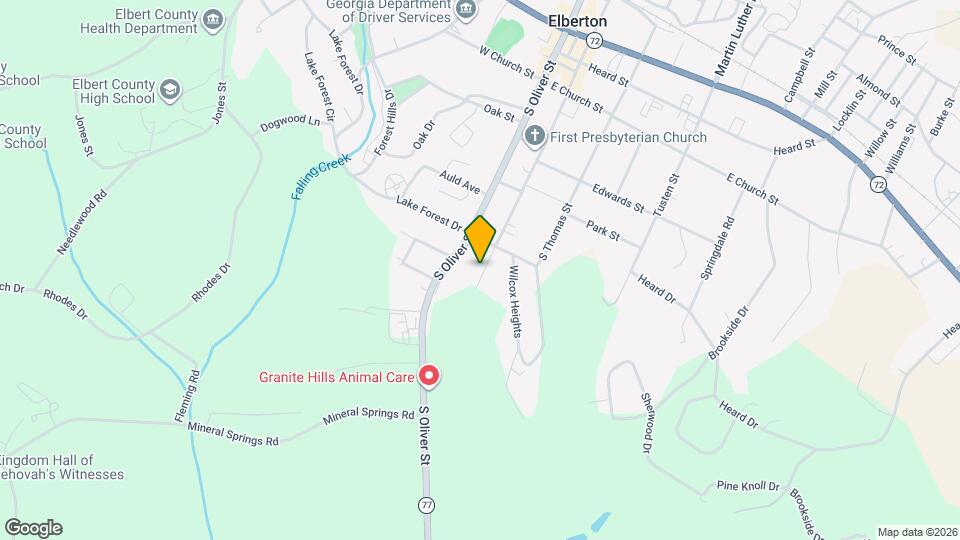 326 S McIntosh St Map and Location Details