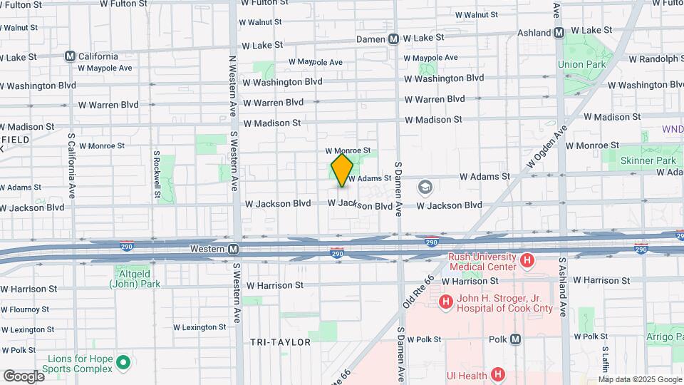 215 S Hamilton Ave Map and Location Details