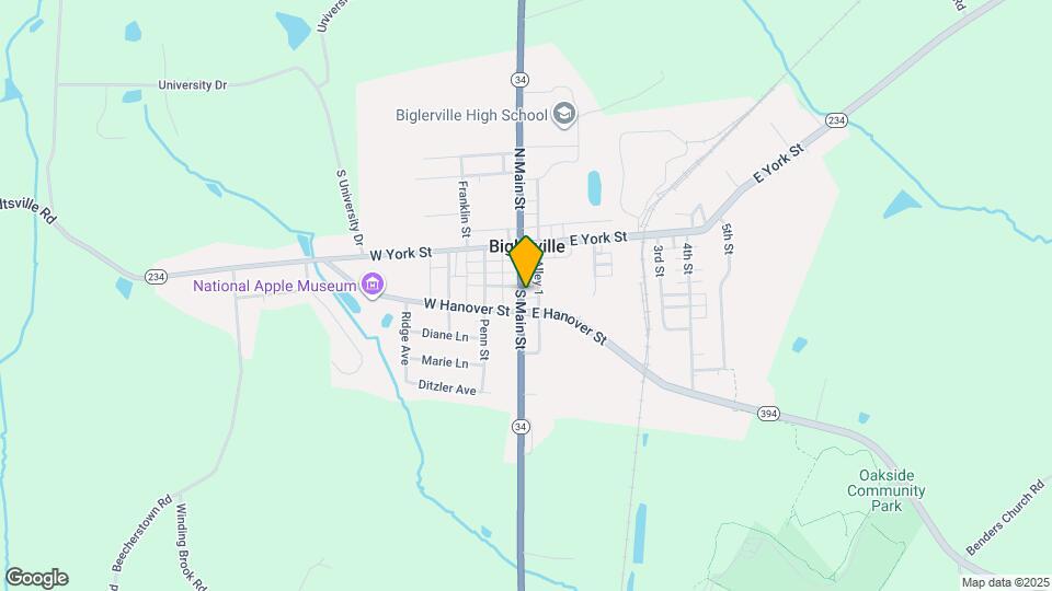 88 S Main St Mapa y Detalles de la Ubicación