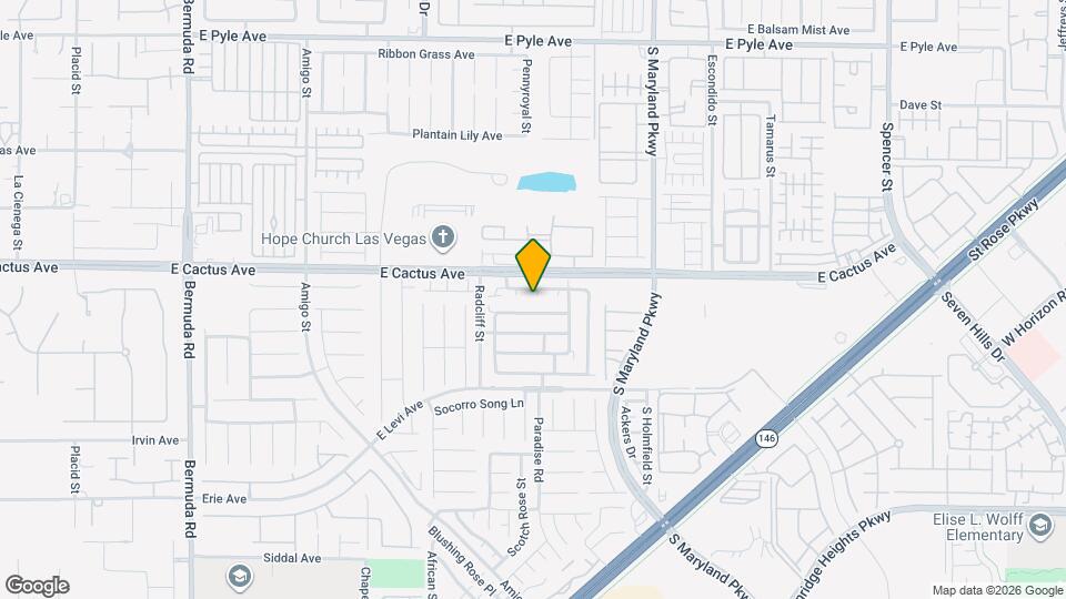 10531 Pena Blanca Ct Map and Location Details
