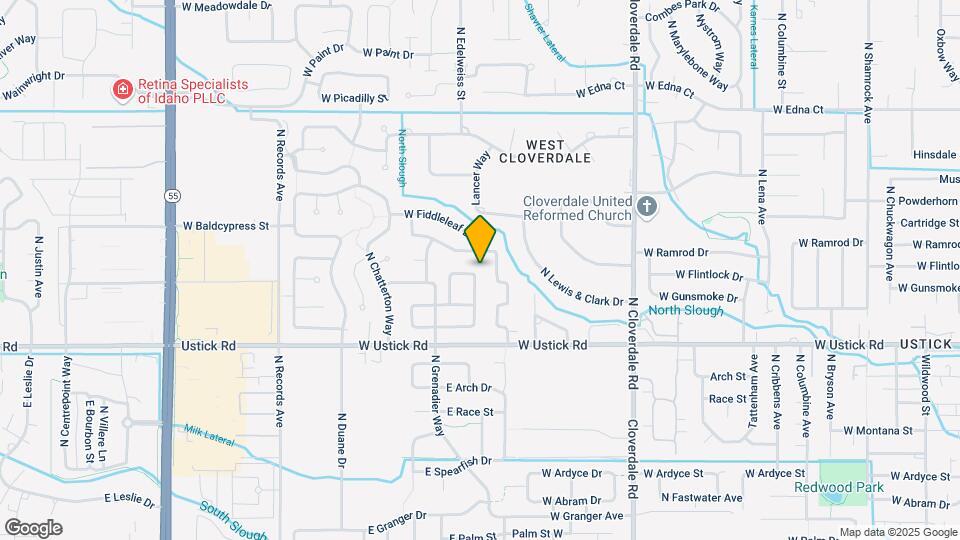 3462 N Lancer Ave Map and Location Details