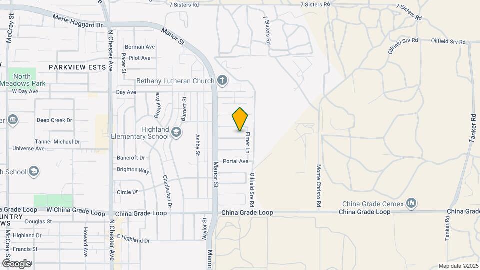 1000 Highmoor Ave Map and Location Details