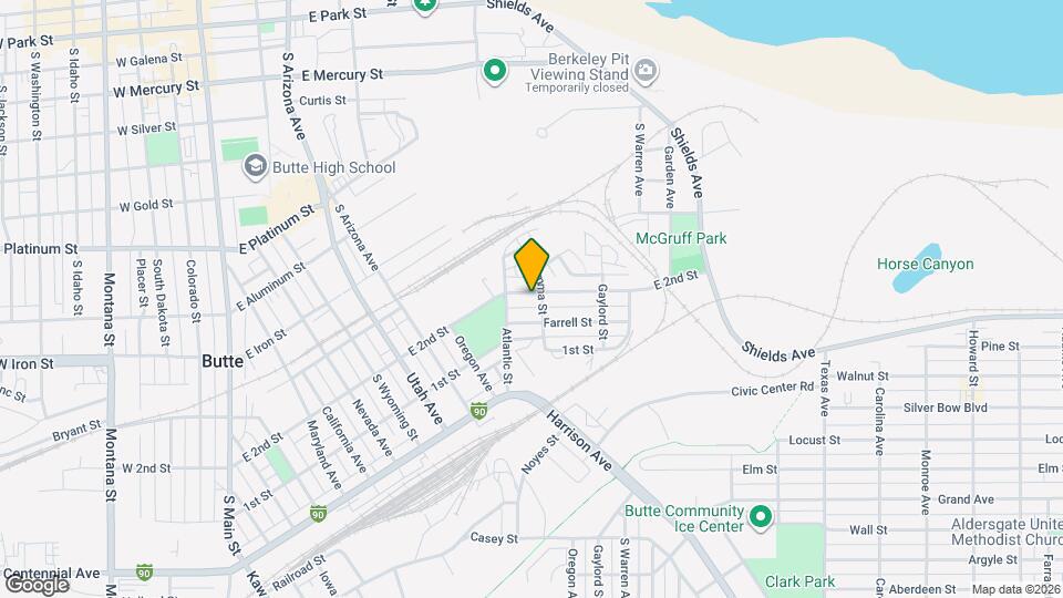 1130 E 2nd St Map and Location Details