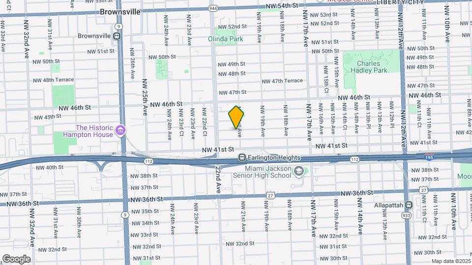 2110 NW 43rd St Map and Location Details