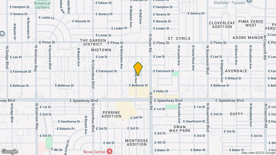 1302-1308 N Venice Ave Mapa y Detalles de la Ubicación
