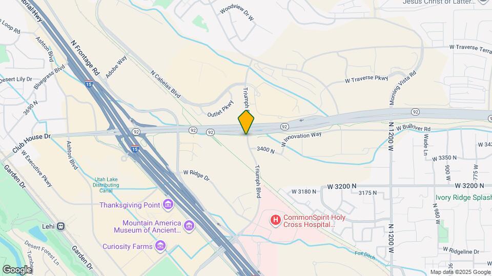 1721 North 3870 West Map and Location Details