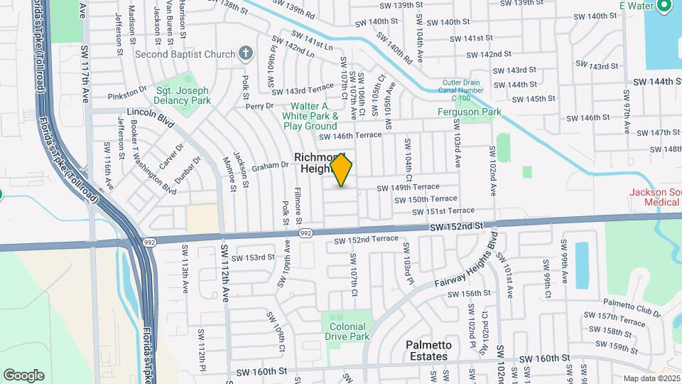 10730 SW 149th Terrace Map and Location Details