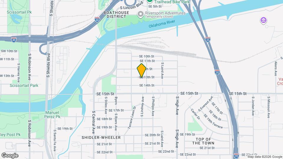 628 SE 13th St Map and Location Details