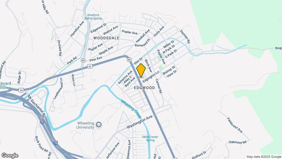 1123 National Rd Map and Location Details