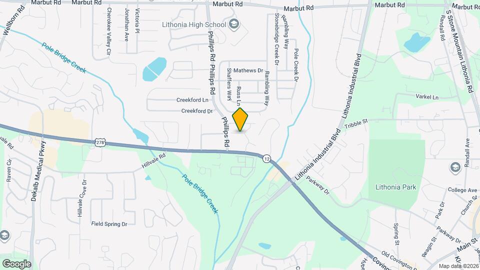 2365 Camden Oak Way Map and Location Details