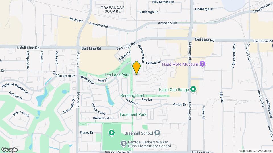 3909 Winter Park Ln Map and Location Details