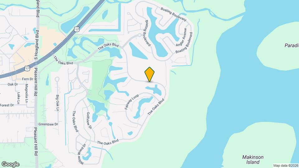 2290 The Oaks Blvd Map and Location Details