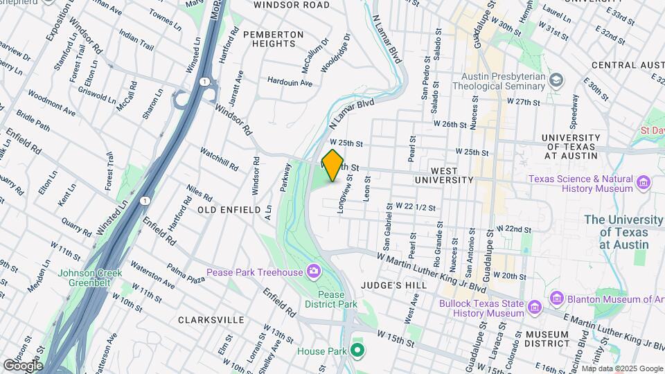 2309 Shoal Creek Blvd Map and Location Details