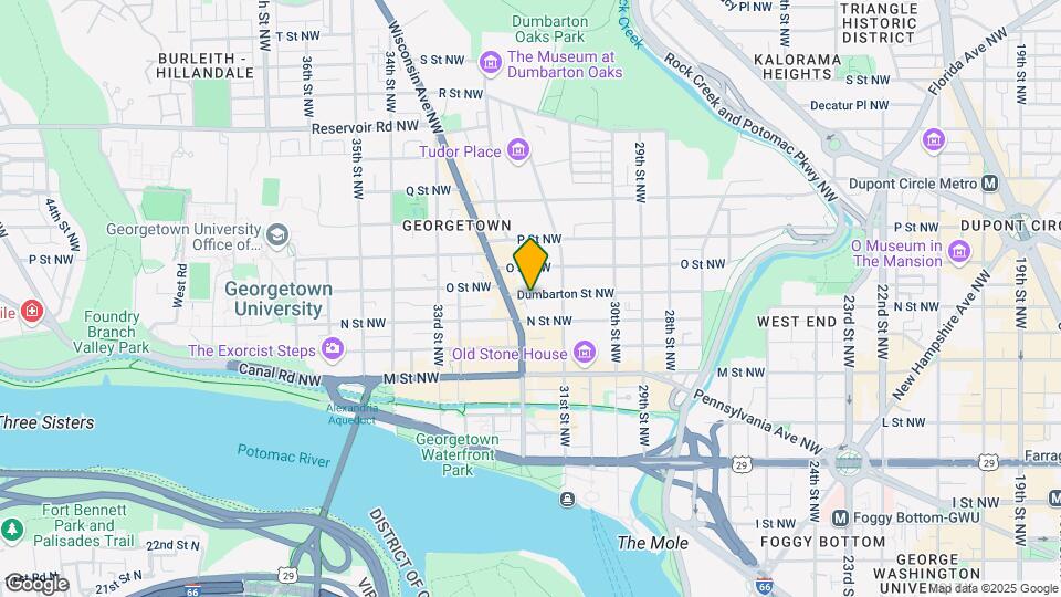 3134 Dumbarton St NW Map and Location Details