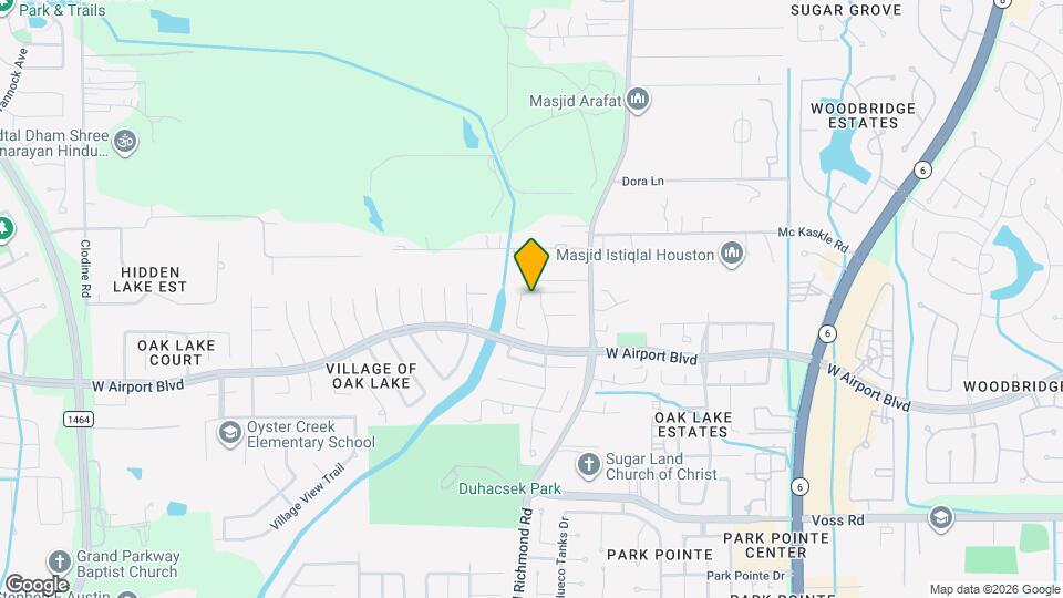 15711 Rosewood Hill Ct Map and Location Details