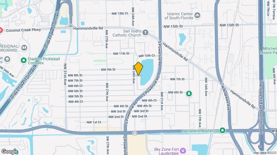720 NW 23rd Terrace Mapa y Detalles de la Ubicación