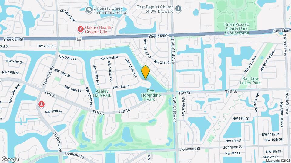 10331 NW 18th Pl Map and Location Details