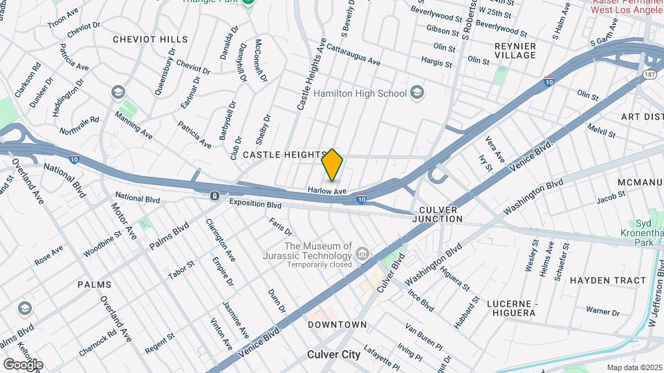 3361 Bagley Ave Mapa y Detalles de la Ubicación