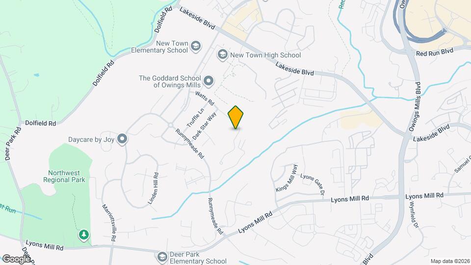 9563 Watts Rd Map and Location Details