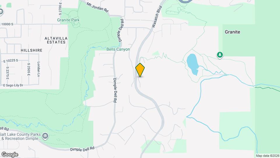 10323 Bedrock Ln Map and Location Details