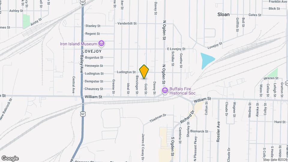 60 Gold St Map and Location Details